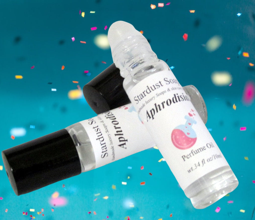 Aphrodisiac Perfume Oil Roll-On | Handmade Exotic Sweet & Fresh Fragrance Oil | Natural Body Perfume | Travel Size Gift Scent
