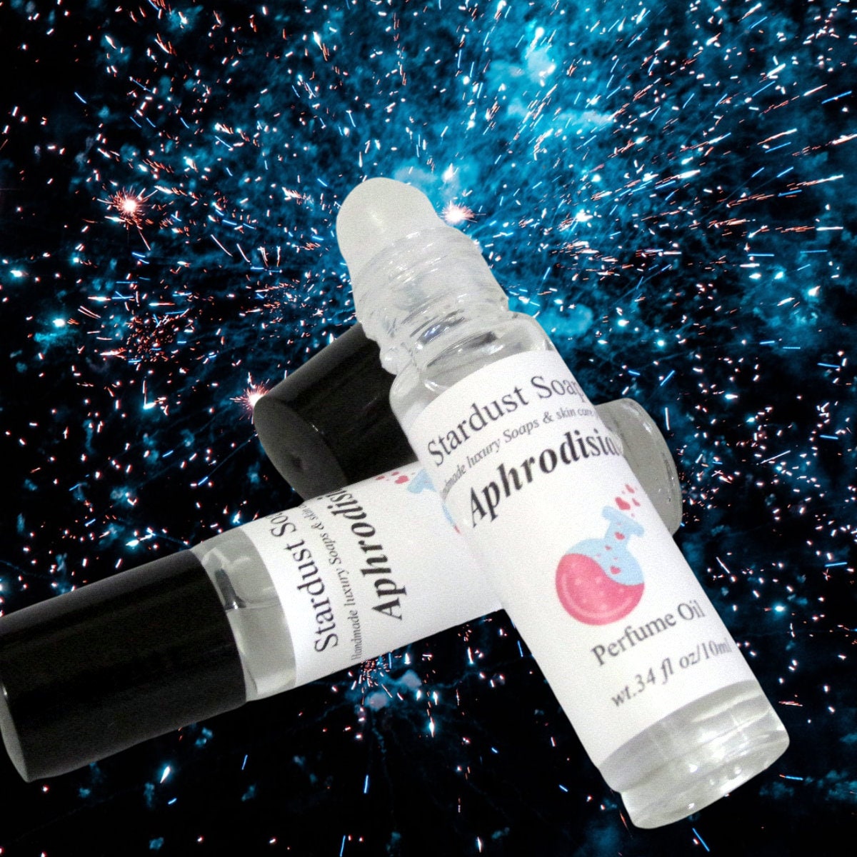 Aphrodisiac Perfume Oil Roll-On | Handmade Exotic Sweet & Fresh Fragrance Oil | Natural Body Perfume | Travel Size Gift Scent