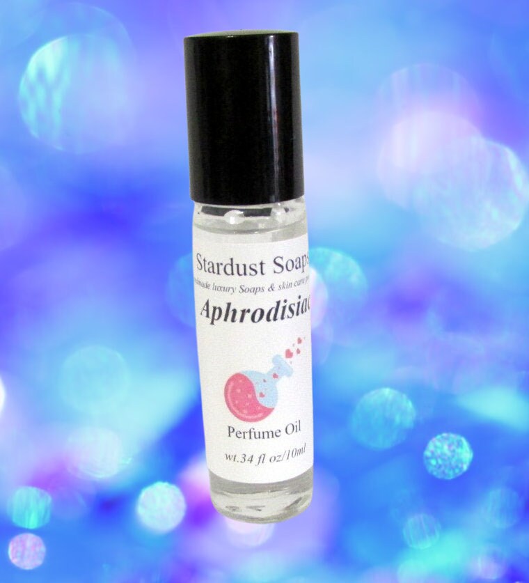 Aphrodisiac Perfume Oil Roll-On | Handmade Exotic Sweet & Fresh Fragrance Oil | Natural Body Perfume | Travel Size Gift Scent