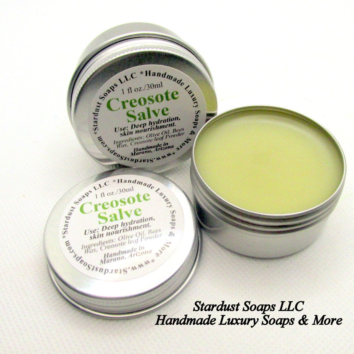 Creosote Desert Salve | Handmade Herbal Skin Balm | Natural Moisturizing Salve for Dry Skin | Soothing Protective Skin Care