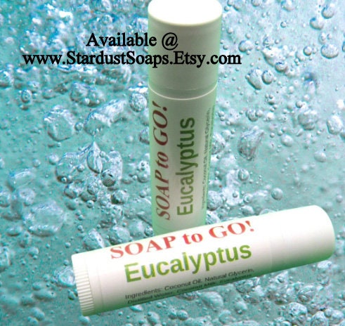 Eucalyptus Travel Soap | Handmade Natural Soap for On-the-Go | Refreshing Cleanser for Hands & Body | Portable Skincare Soap