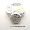 Frenchie 3-in-1 Facial Cleanser Sugar Scrub & Clay Mask | Travel Size Exfoliating Face Care | Multi-Use Skincare Trial Size