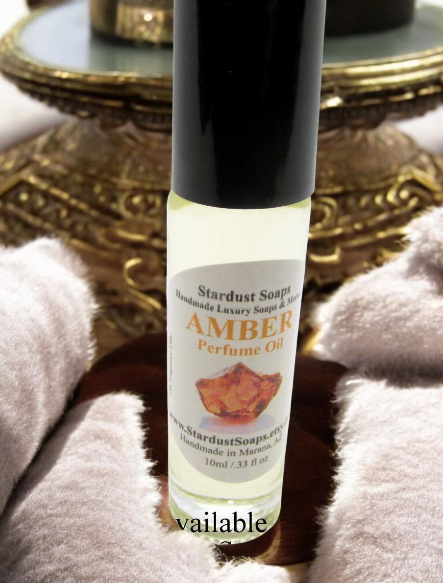 Exotic Amber Roll-On Perfume Oil | Handmade Natural Fragrance Oil | Long Lasting Body Perfume | Alluring Everyday Scent