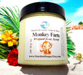 Monkey Farts Whipped Sugar Scrub | Handmade Fruity Exfoliating Body Scrub | Sugar Soap Scrub for Soft Smooth Skin
