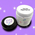 Fairy Dust Whipped Sugar Soap Scrub | Handmade Exfoliating Body Scrub | Moisturizing Sugar Polish for Soft Skin | Luxury Bath & Body Care