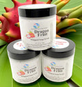 Dragon Fruit Whipped Sugar Soap Scrub | Handmade Body Polish Exfoliator | Gentle Sugar Scrub for Smooth Soft Skin | USA Made Skincare