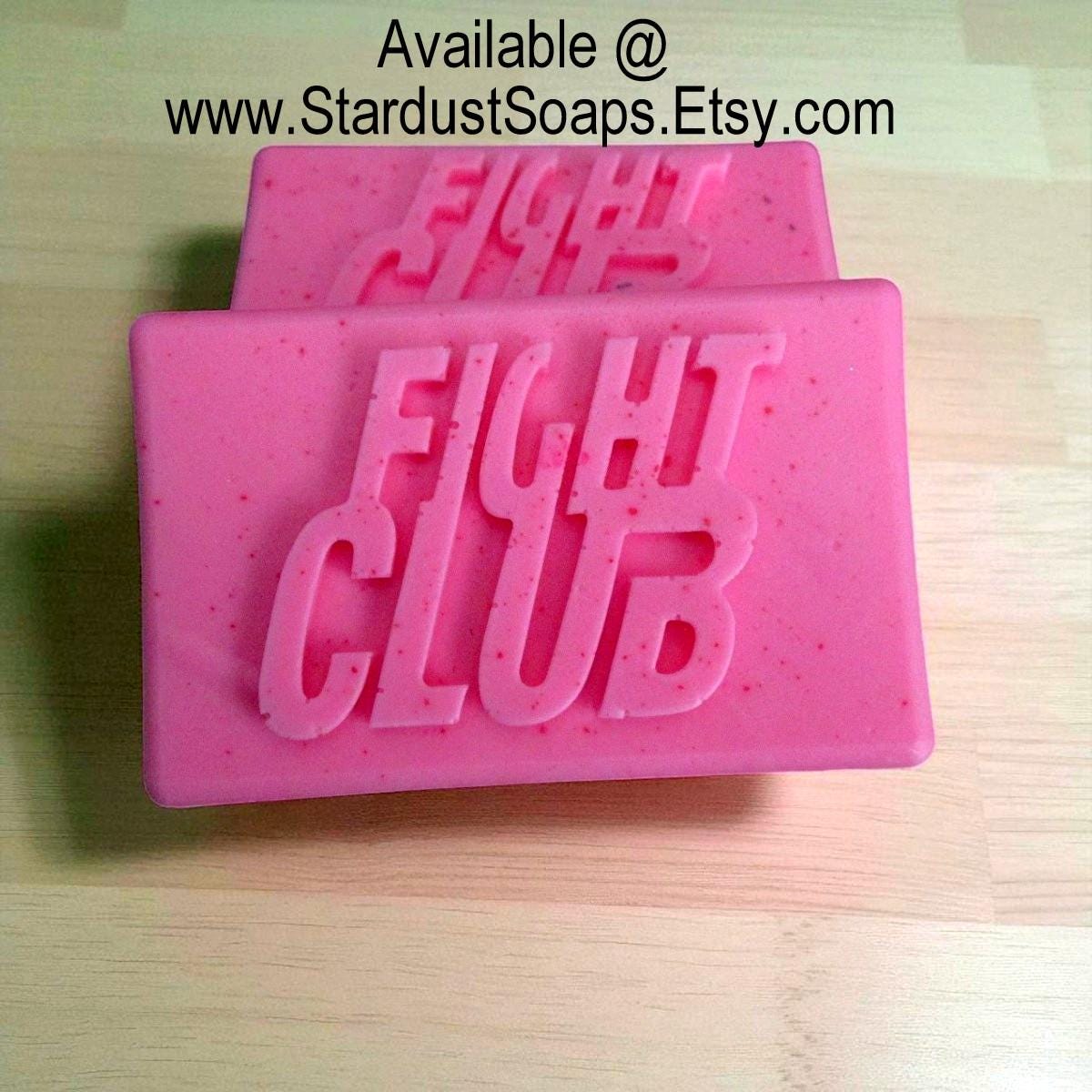 Fight Club Soap | Sandalwood Shea Butter Soap Bar | Handmade Natural Body Soap | Smooth Moisturizing Skincare Bar for Men & Women