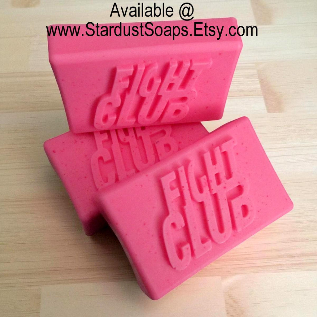 Fight Club Soap | Sandalwood Shea Butter Soap Bar | Handmade Natural Body Soap | Smooth Moisturizing Skincare Bar for Men & Women