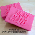 Fight Club Soap | Sandalwood Shea Butter Soap Bar | Handmade Natural Body Soap | Smooth Moisturizing Skincare Bar for Men & Women