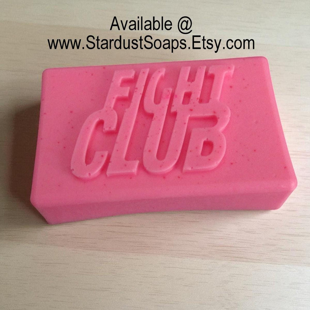 Fight Club Soap | Sandalwood Shea Butter Soap Bar | Handmade Natural Body Soap | Smooth Moisturizing Skincare Bar for Men & Women