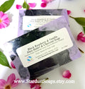 Black Raspberry Vanilla Soap Bar – Handmade Shea Butter & Activated Charcoal Soap | Moisturizer Natural Body Soap