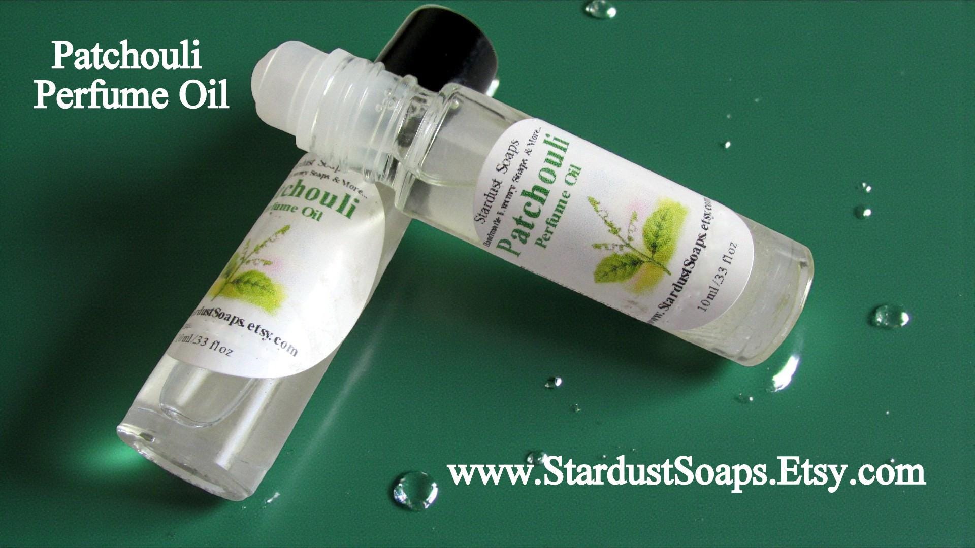 Patchouli Roll-On Perfume Oil | Handmade Long Lasting Fragrance | Natural Body Oil Perfume | Aromatic Essential Oil Scent for Skin