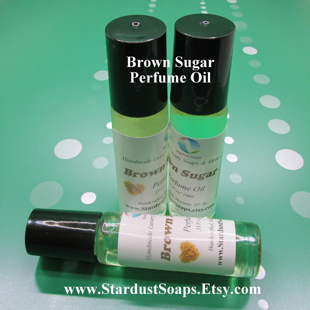 Decadent Brown Sugar Roll-On Perfume Oil – Handcrafted, Irresistible Scent