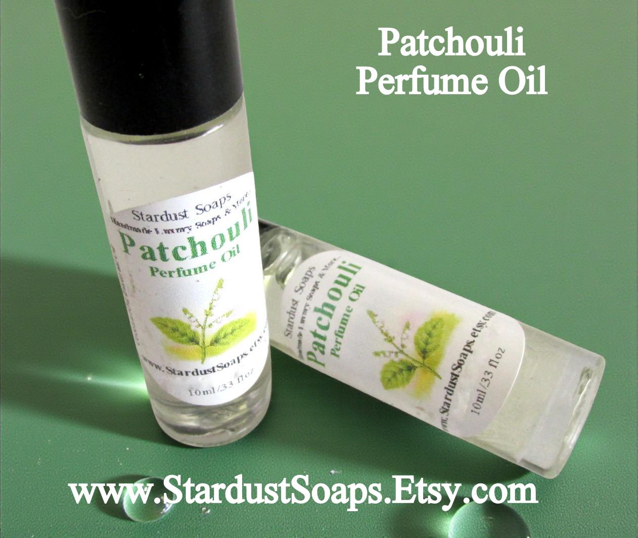 Patchouli Roll-On Perfume Oil | Handmade Long Lasting Fragrance | Natural Body Oil Perfume | Aromatic Essential Oil Scent for Skin