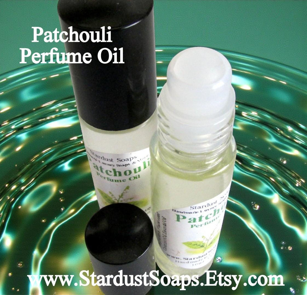 Patchouli Roll-On Perfume Oil | Handmade Long Lasting Fragrance | Natural Body Oil Perfume | Aromatic Essential Oil Scent for Skin