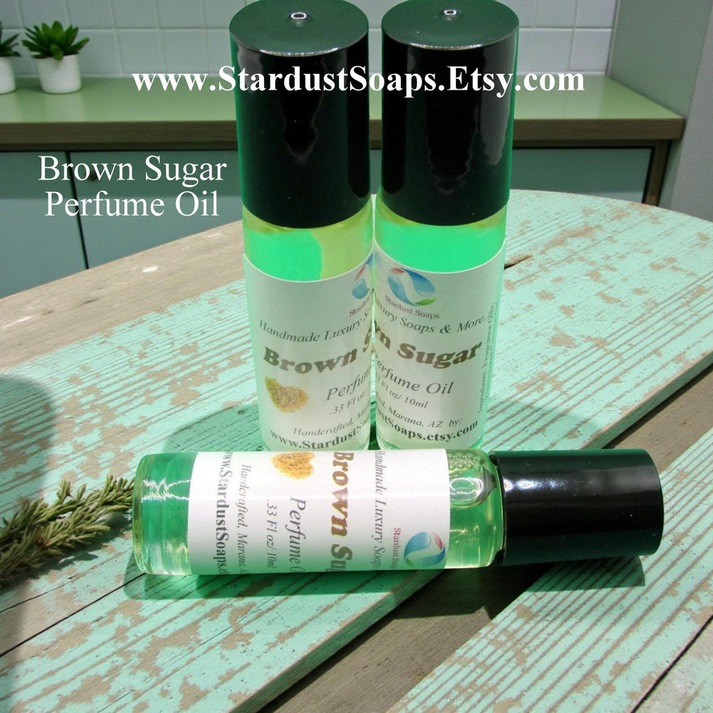Decadent Brown Sugar Roll-On Perfume Oil – Handcrafted, Irresistible Scent