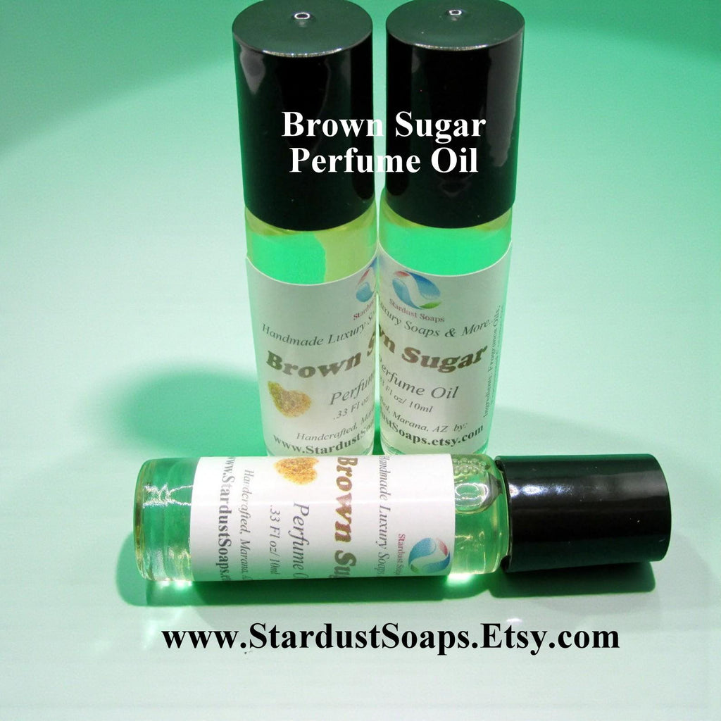 Decadent Brown Sugar Roll-On Perfume Oil – Handcrafted, Irresistible Scent