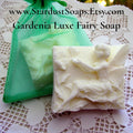 Fairy Soap Bar | Gardenia Scented Handmade Soap | Jojoba Oil Luxury Soap | White Fairy Artisan Bath Bar | Floral Gift Soap