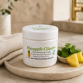 Aloe Vera & Shea Butter Body Cream | Handmade Moisturizer for Dry Skin | Deep Hydration Skin Care | Pineapple Cilantro Scent | 4 oz